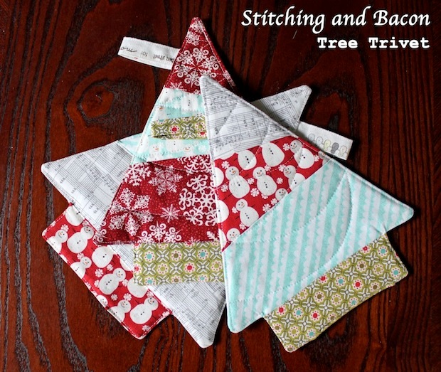 How-To: Quilted Christmas Tree Trivet